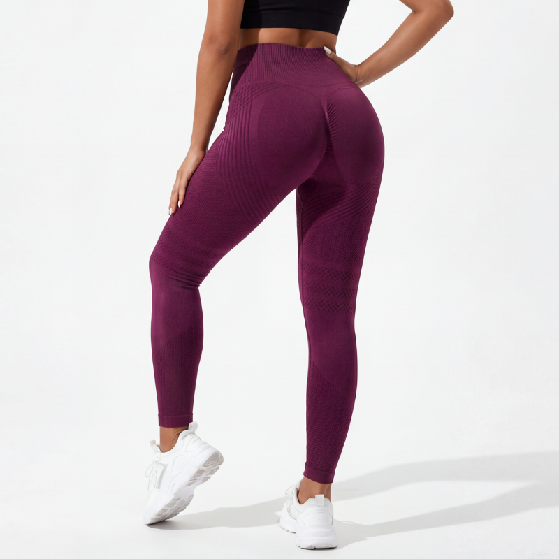 Leggings 3D a vita alta per lipedema donna